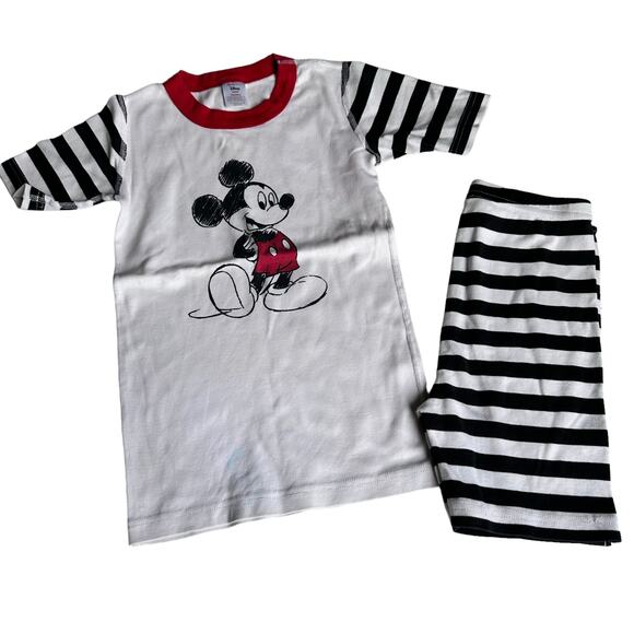Hanna Andersson Disney Mickey Mouse Pajama Set - Size 12 - Picture 1 of 4